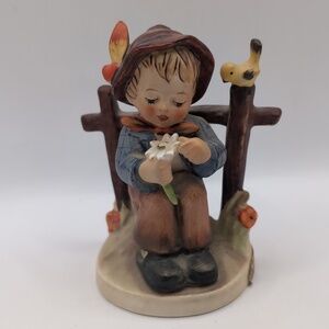 Vintage Goebel Hummel Figurine #174 “She Loves Me - She Loves Me Not” TMK 5 1955